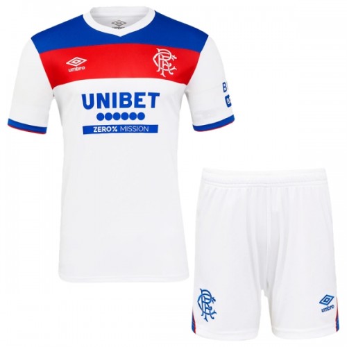 Ensemble Maillot Rangers Exterieur 2025-26 Enfant Ensemble Maillot Rangers Exterieur 2025-26 Enfant